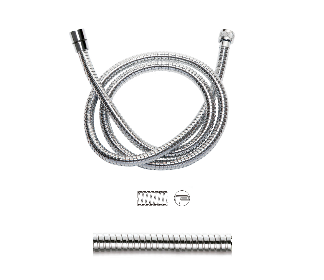 disflex-flexible-inox-lectropoli-double-agrafage-douche image 1
