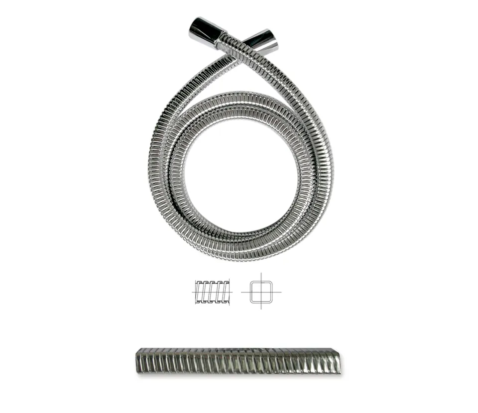 disflex-cuadriflex-flexible-de-douche-inox-double-agrafage image 1