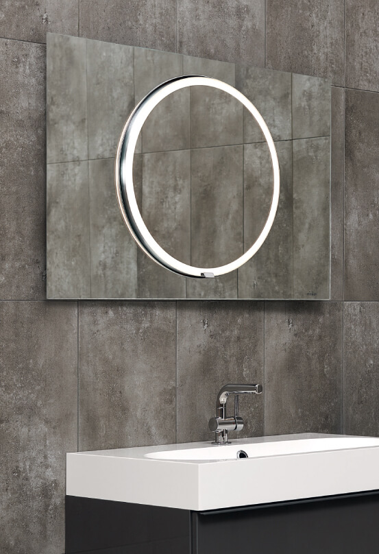 miior-loft-dot-miroir-coulissant-led-rond-noir-mat-ip44 image 6