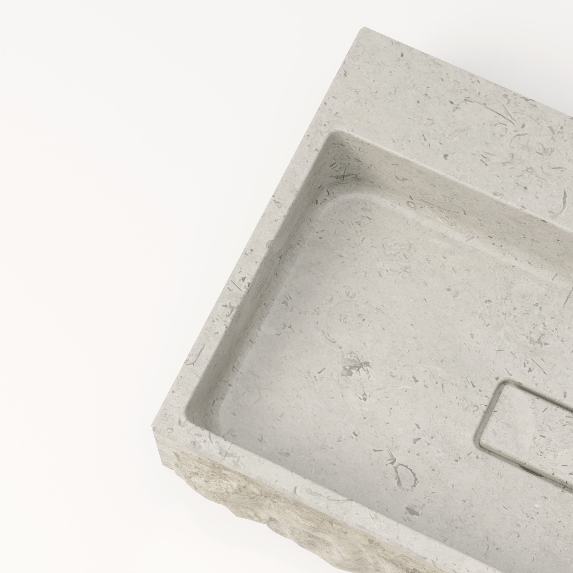 unique-habitat-aumar-vasque-60-cm-gris-nuage-sans-percement image 3