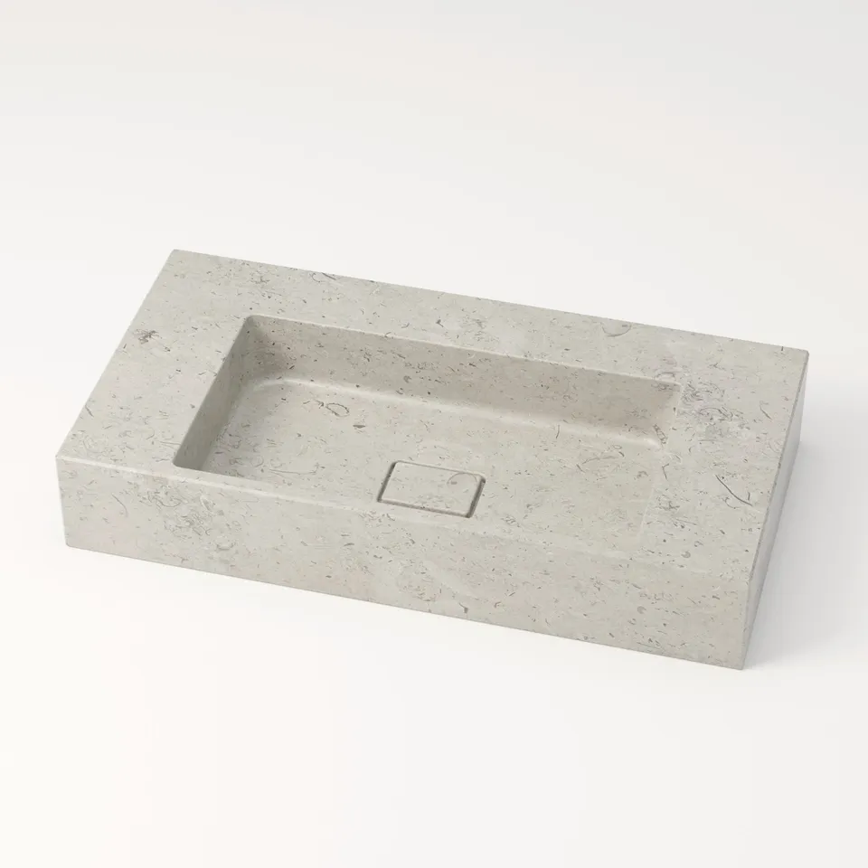 unique-habitat-l-man-80-cm-plan-vasque-pierre-gris-nuage image 1
