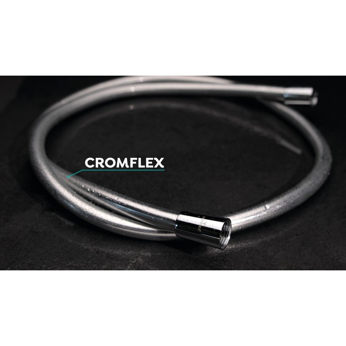 odyssea-cromflex-flexible-de-douche-chrom-lisse-1-5-m image 2