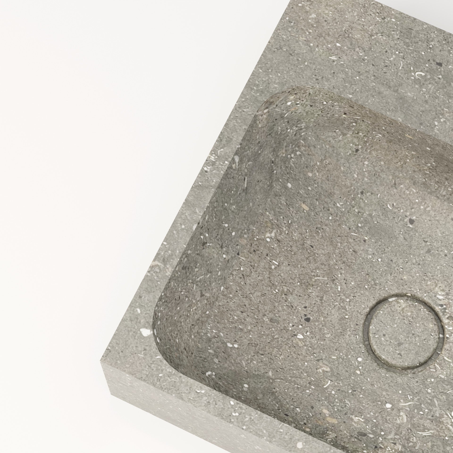 unique-habitat-serre-pon-on-san-vicente-44-cm-vasque-bleu-gris-sans-percement image 8