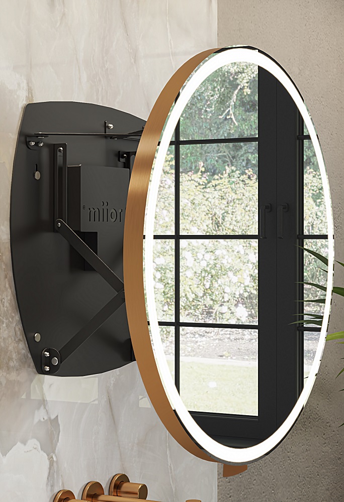 miior-trend-luna-70-miroir-rond-led-coulissant-ip44 image 3
