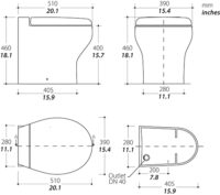 tecma-flexi-line-silence-plus-2g-wc-marin-c-ramique image 4
