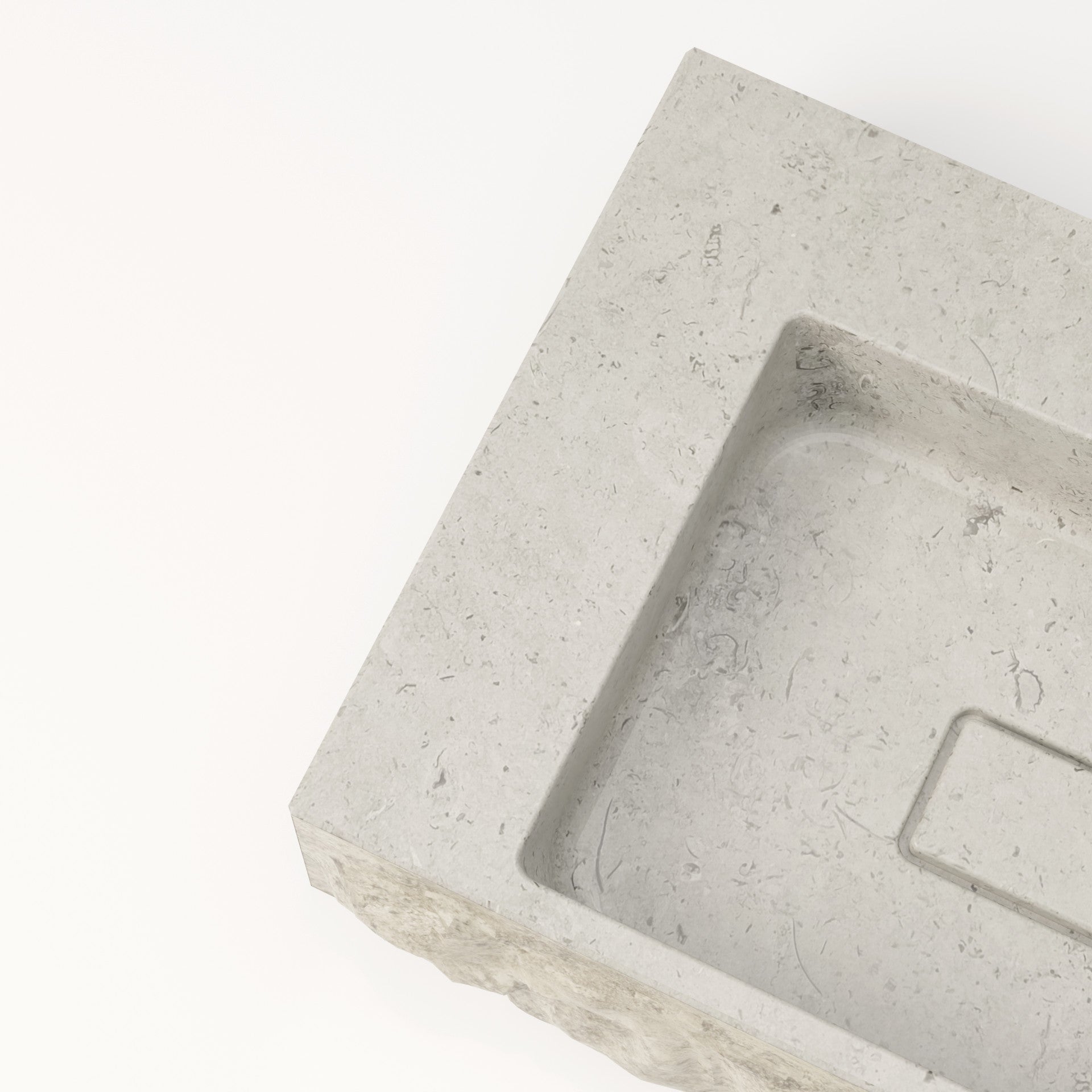 unique-habitat-l-man-vasque-60-cm-gris-nuage-sans-percement image 8