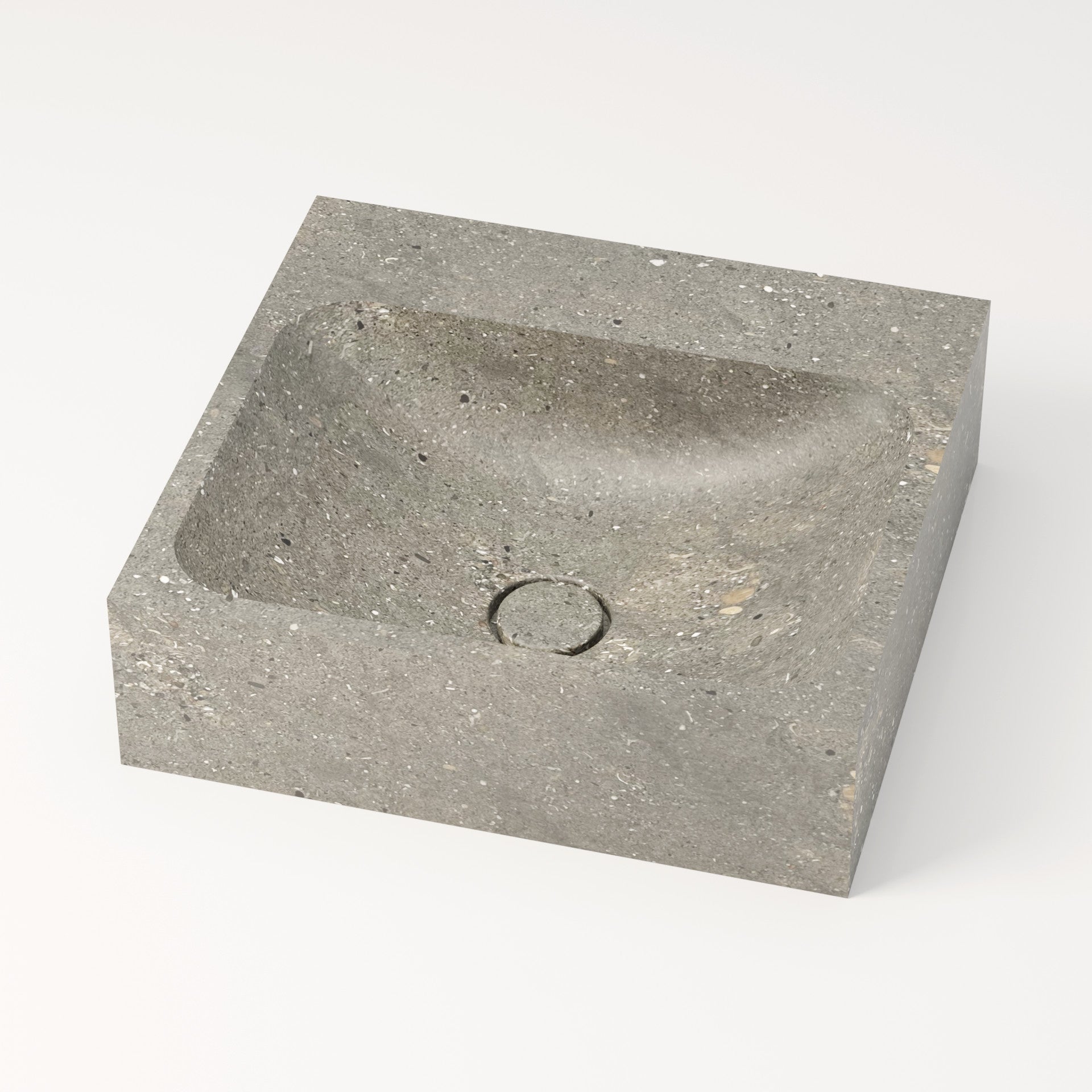 unique-habitat-serre-pon-on-san-vicente-44-cm-vasque-bleu-gris-sans-percement image 2