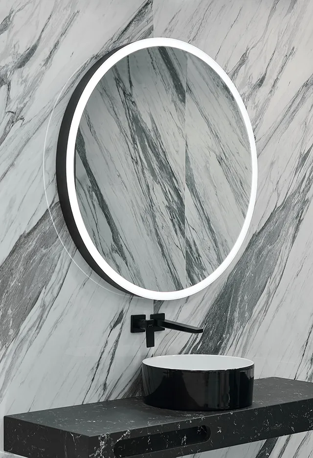 miior-still-min-miroir-mural-rond-led-noir-mat image 1