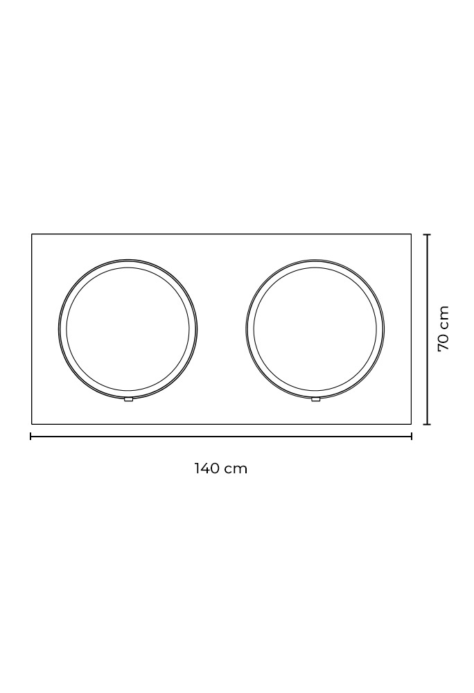 miior-loft-dot-plus-14070-miroir-led-double-rond-50-cm image 2