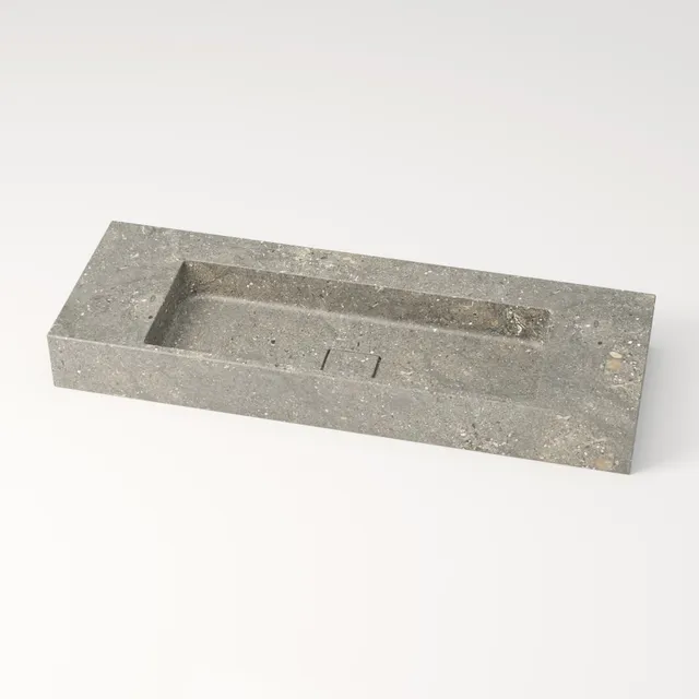 unique-habitat-l-man-plan-vasque-marbre-bleu-gris-120-cm image 1