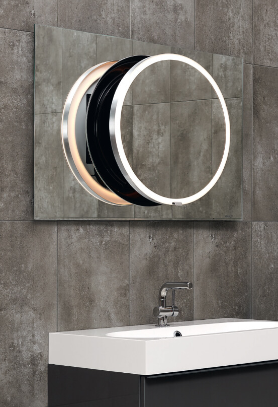 miior-loft-dot-miroir-coulissant-led-rond-noir-mat-ip44 image 7