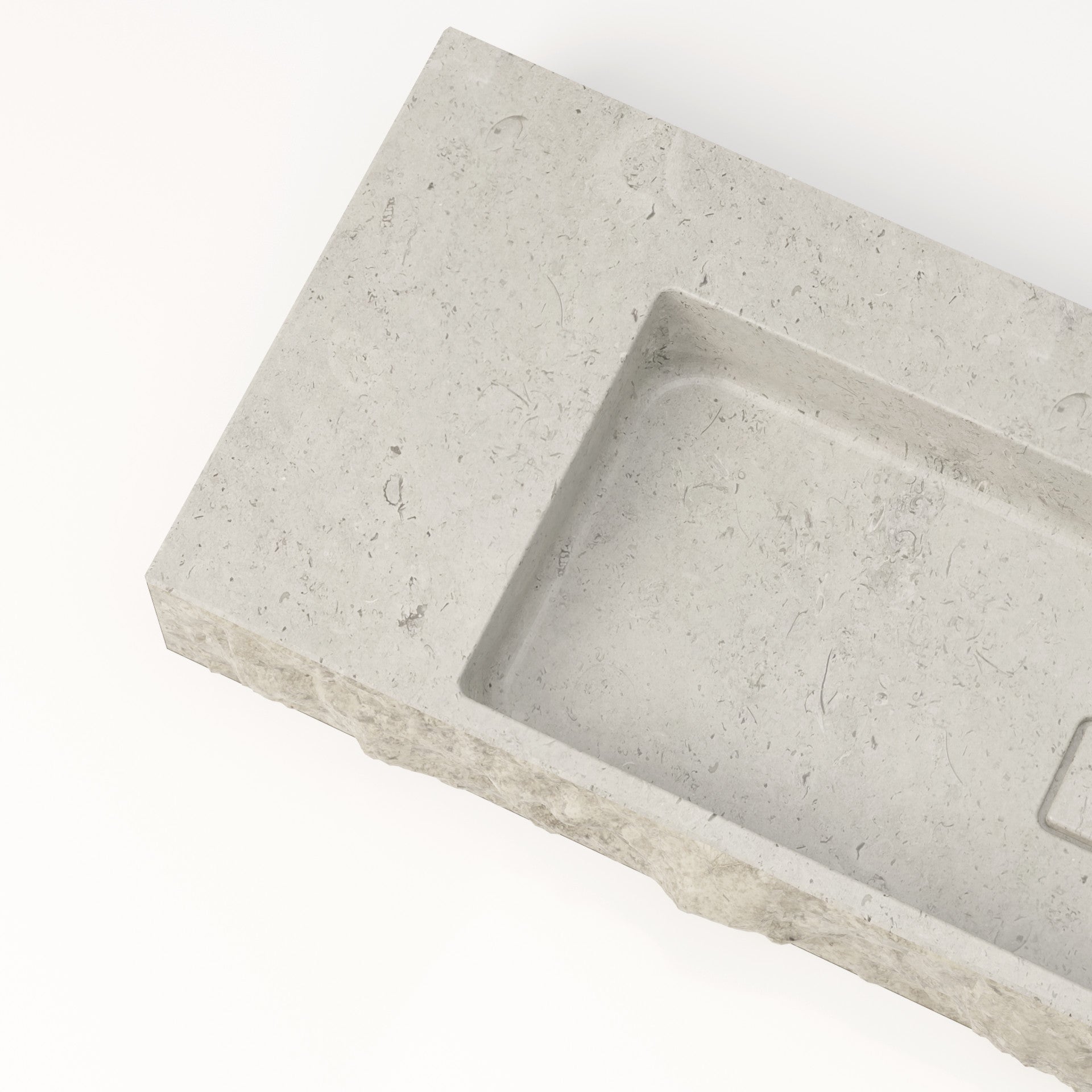 unique-habitat-l-man-plan-vasque-pierre-120-cm-gris-brut image 8