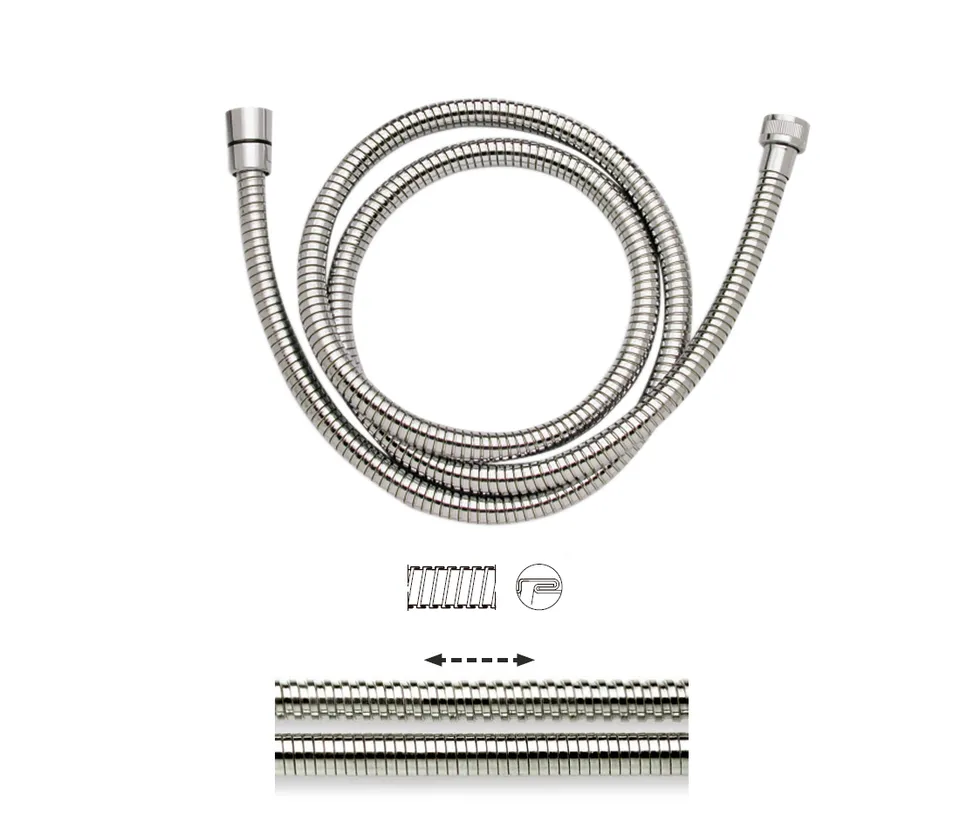 disflex-hoses-ss-chromed-extensible-flexible-douche-double image 1