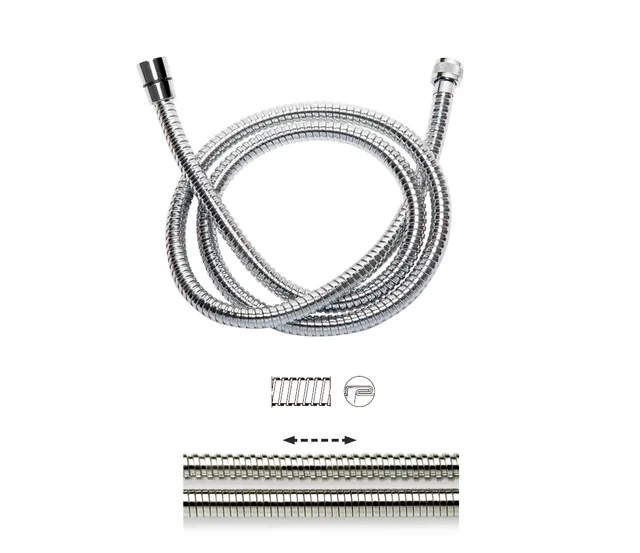 disflex-acier-inox-flexible-douche-extensible image 1