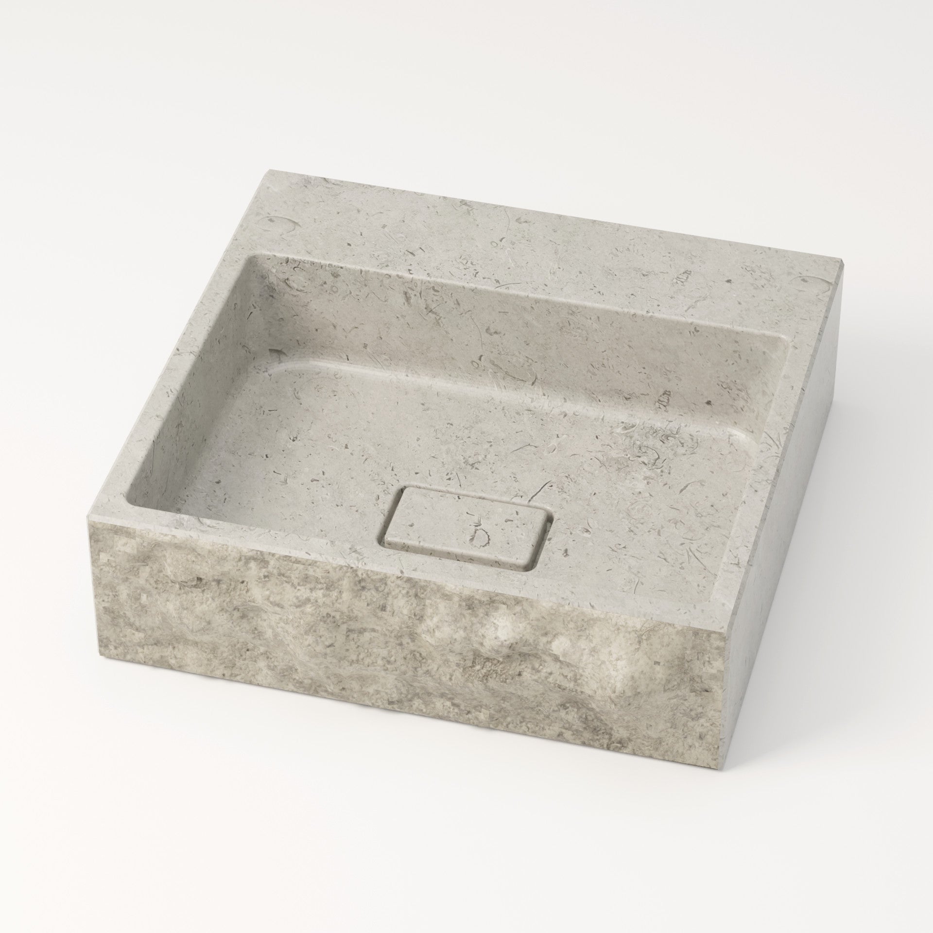 unique-habitat-aumar-vasque-brute-gris-44-cm-sans-percement image 7