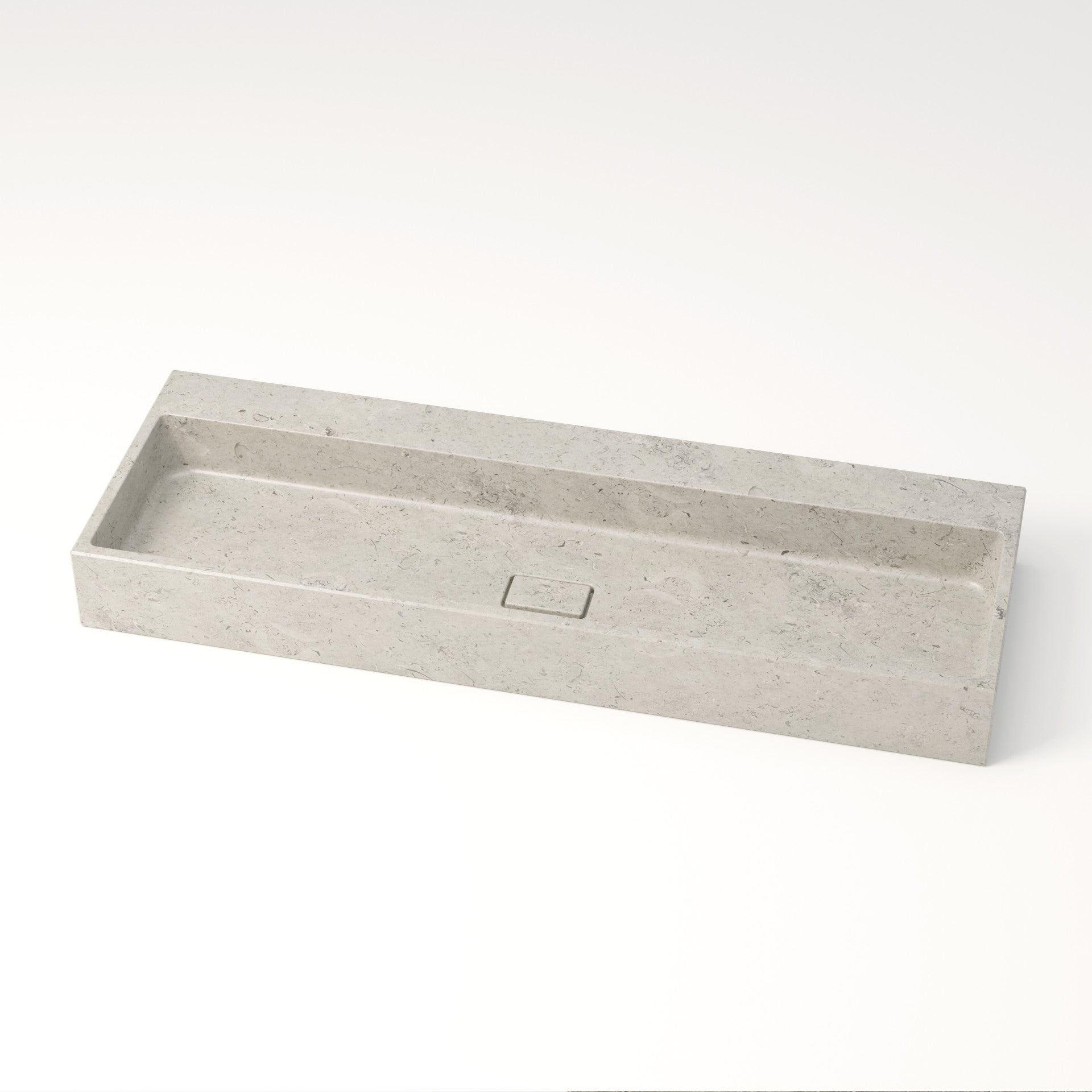 unique-habitat-aumar-grande-vasque-gris-nuage-120-cm-sans-percement image 1