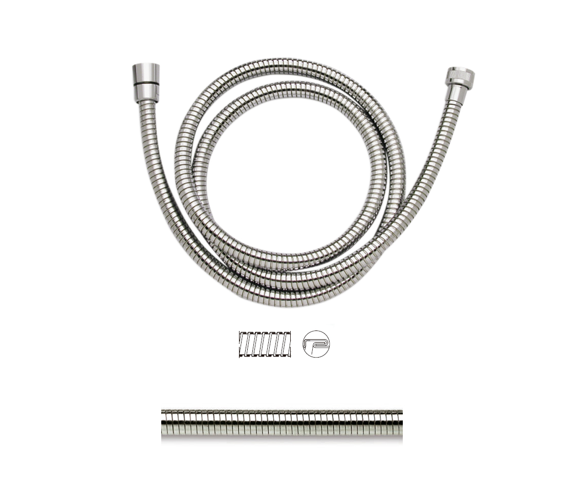 disflex-superflex-flexible-douche-double-agrafage-inox image 1