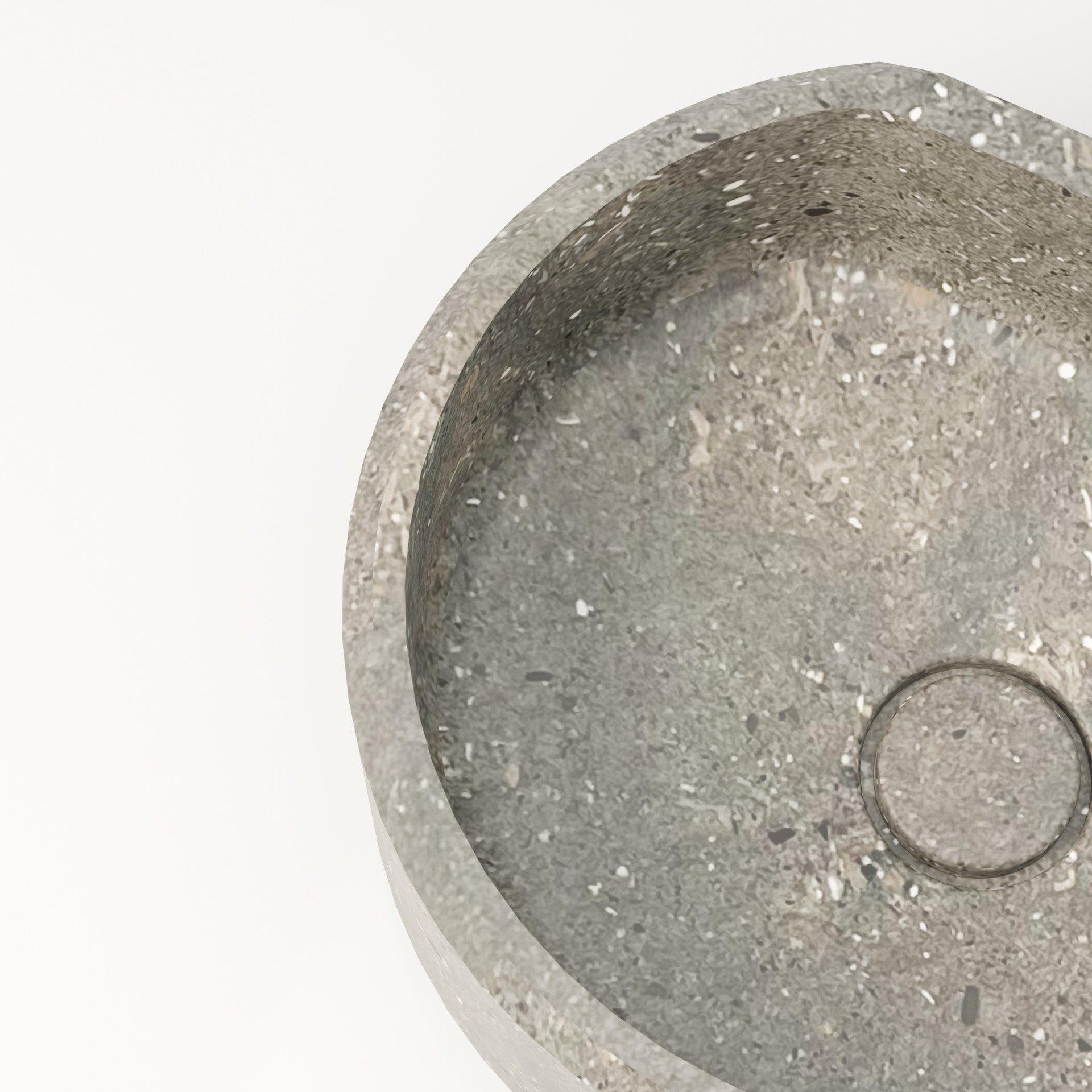 unique-habitat-dourbie-vasque-ronde-44-cm-bleu-gris image 3