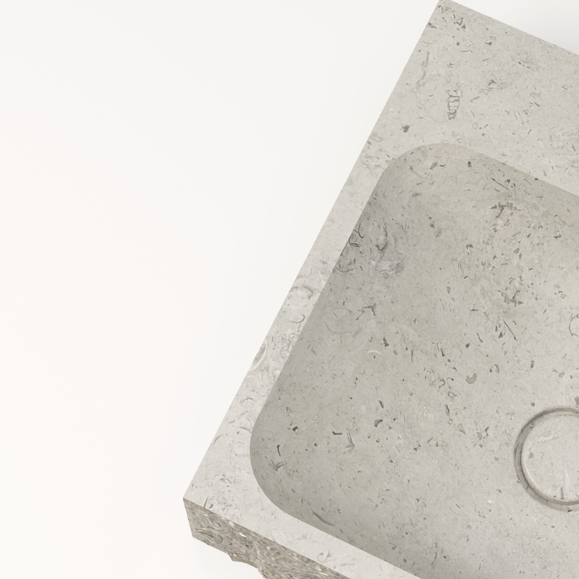 unique-habitat-serre-pon-on-vasque-44-cm-gris-nuage-sans-percement image 8