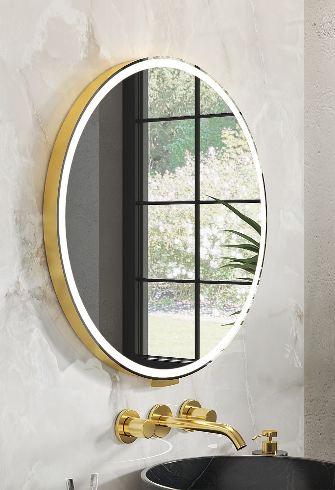 miior-trend-luna-60-miroir-rond-led-coulissant-ip44 image 2