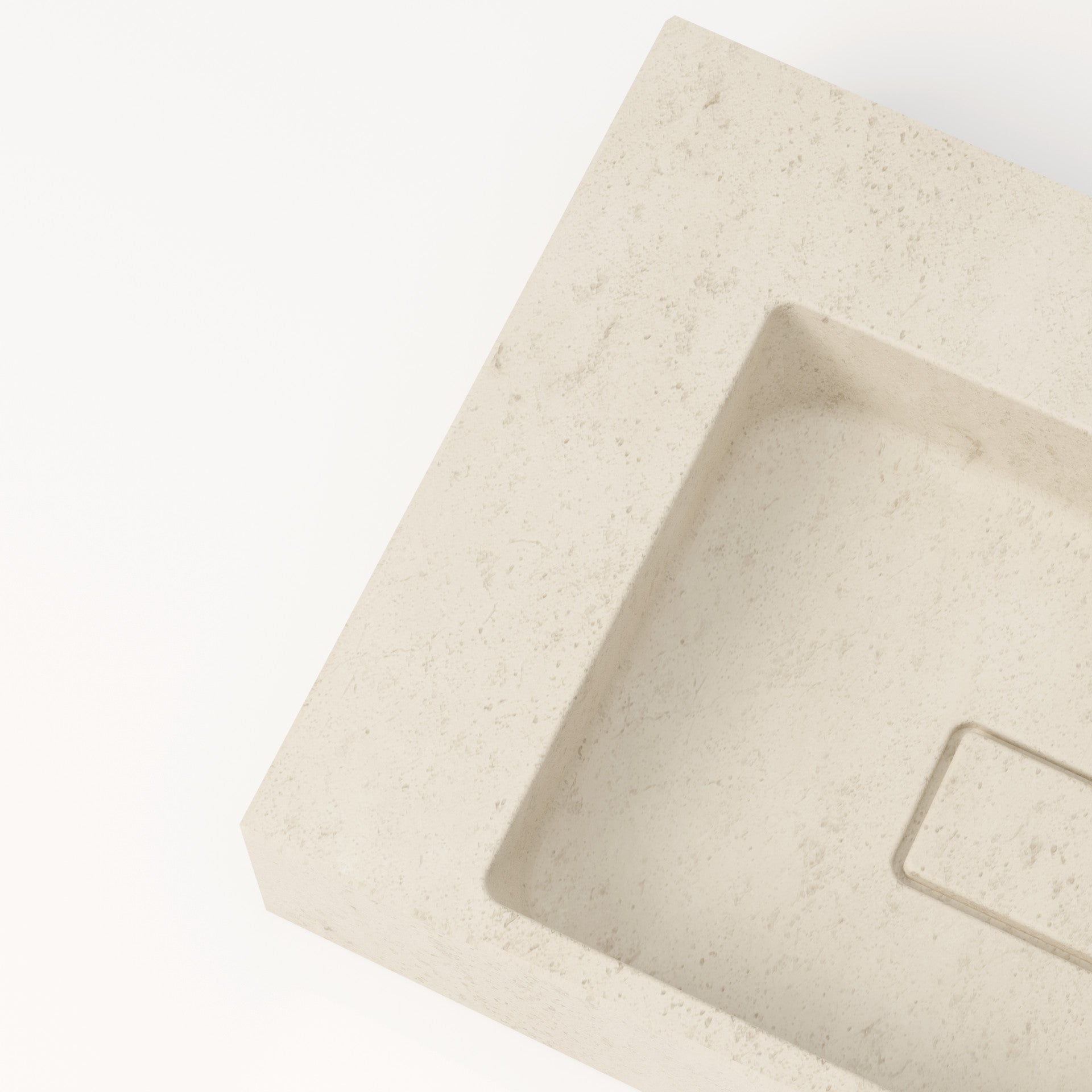 unique-habitat-l-man-60-cm-vasque-poser-pierre-beige-cr-me image 3