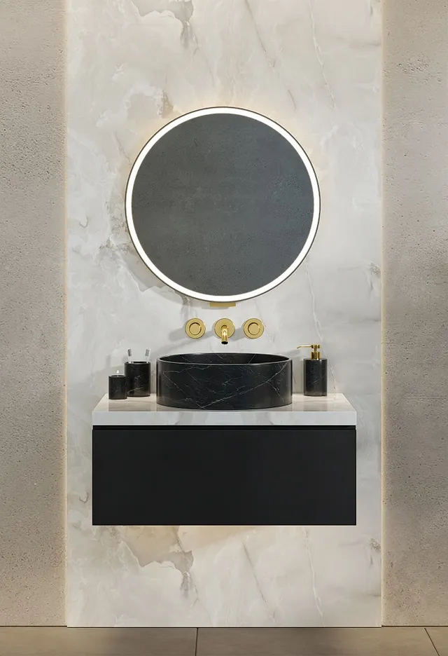 miior-trend-luna-60-miroir-rond-led-coulissant-ip44 image 1