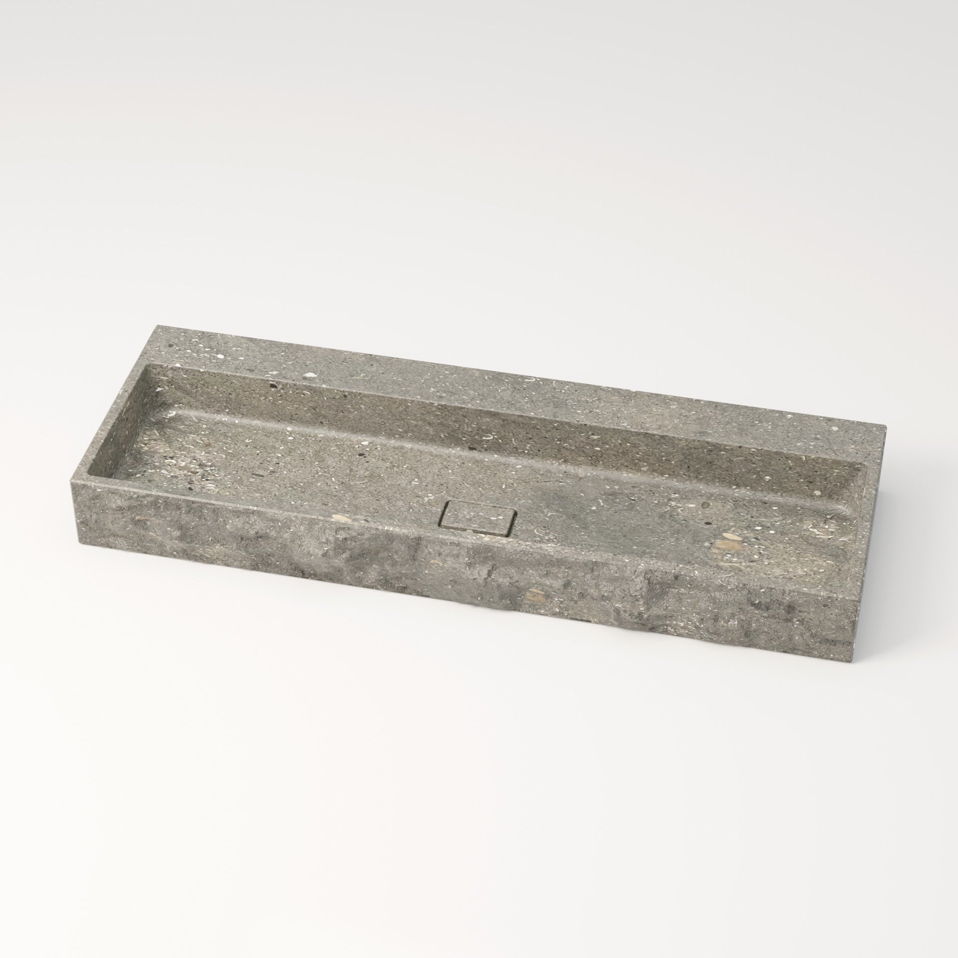 unique-habitat-aumar-vasque-120-cm-bleu-gris-sans-percement image 1
