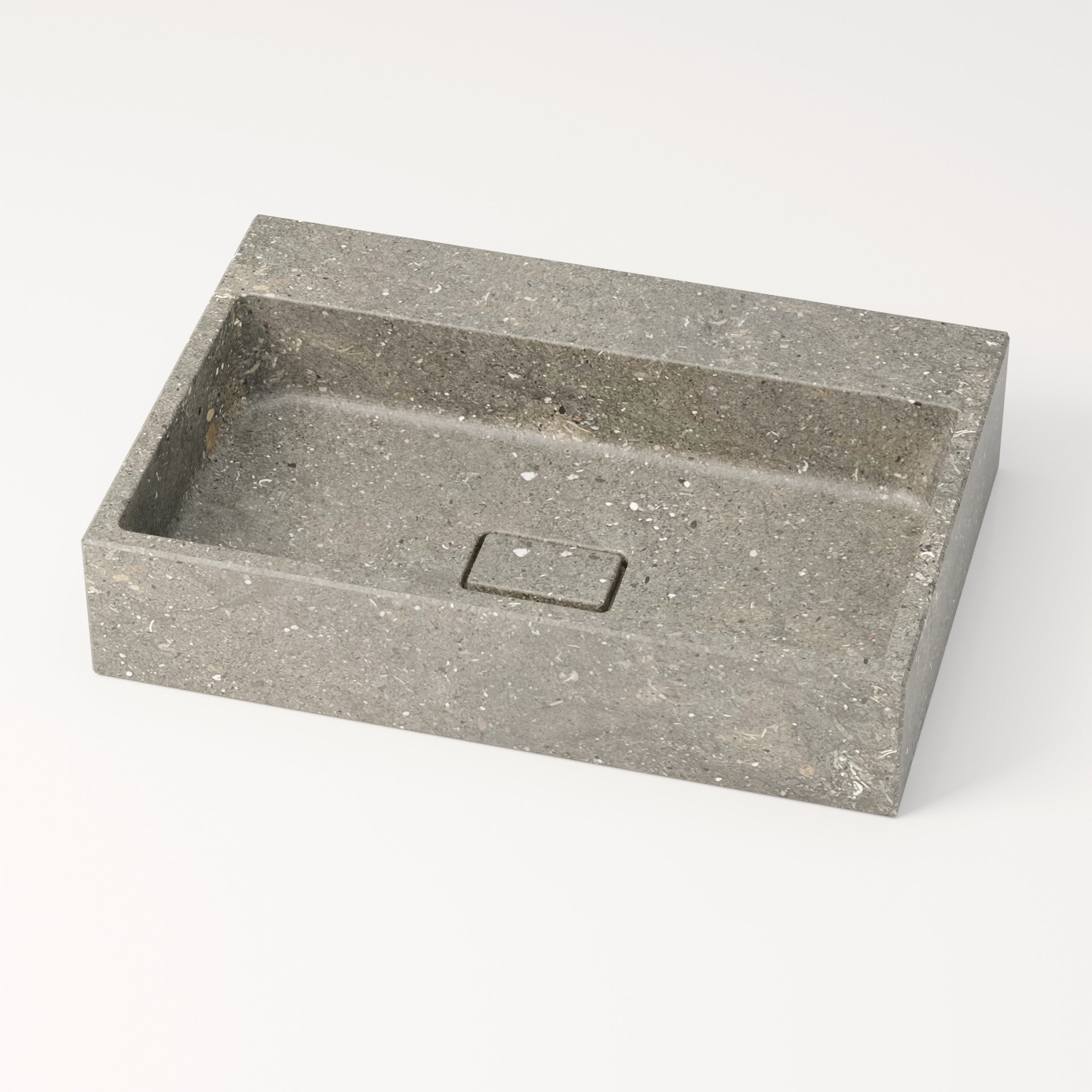 unique-habitat-aumar-vasque-60-cm-bleu-gris-sans-percement-2 image 1