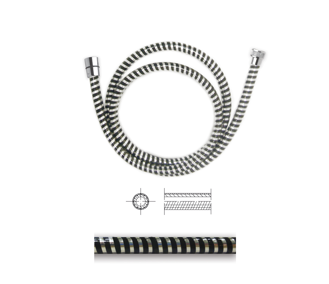 disflex-espiroflex-flexible-de-douche-chrom image 1