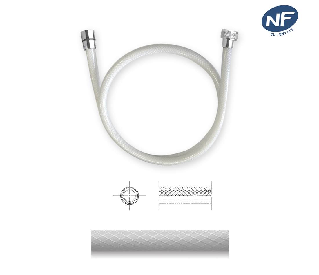 disflex-trenflex-nf-flexible-de-douche-tress image 1