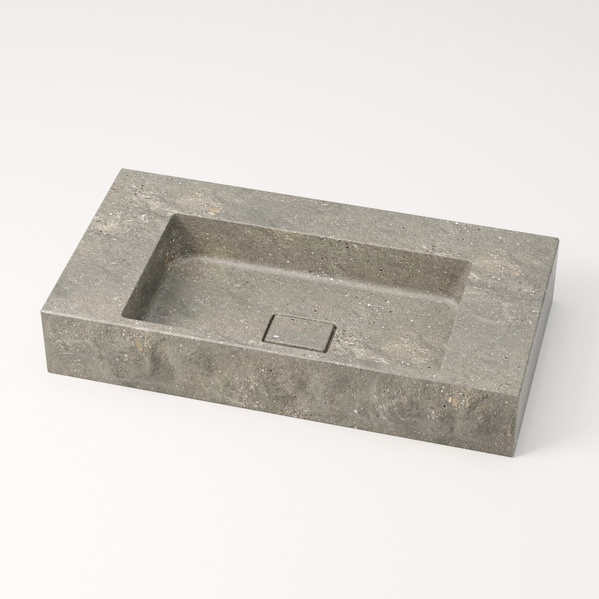 unique-habitat-l-man-plan-vasque-80-cm-brut-bleu-gris image 2