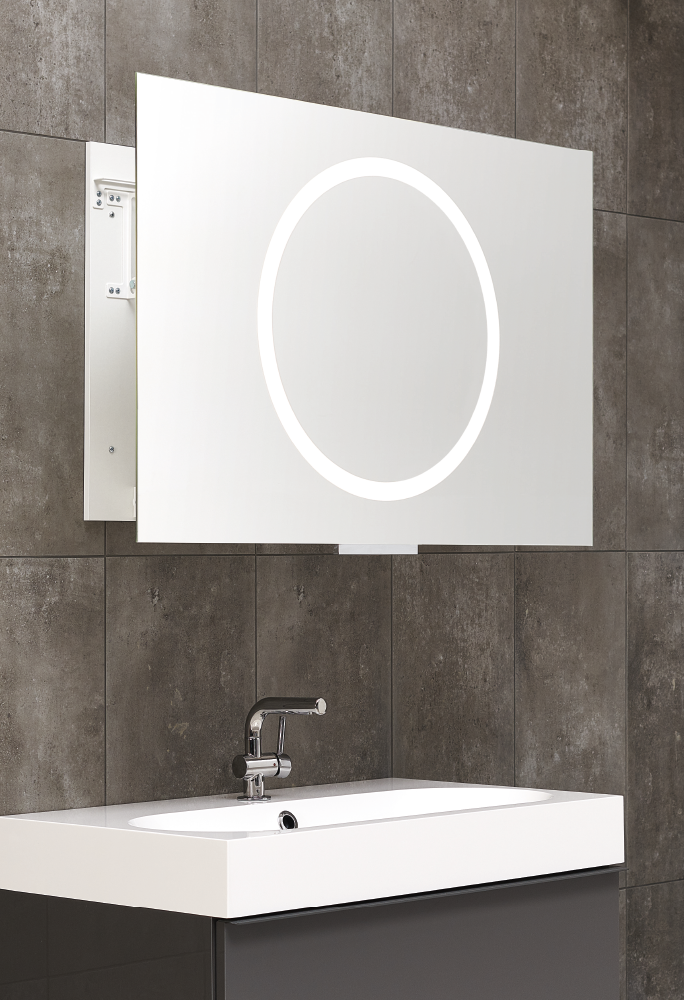 miior-smart-pul-miroir-salle-de-bain-led-plat-blanc image 3
