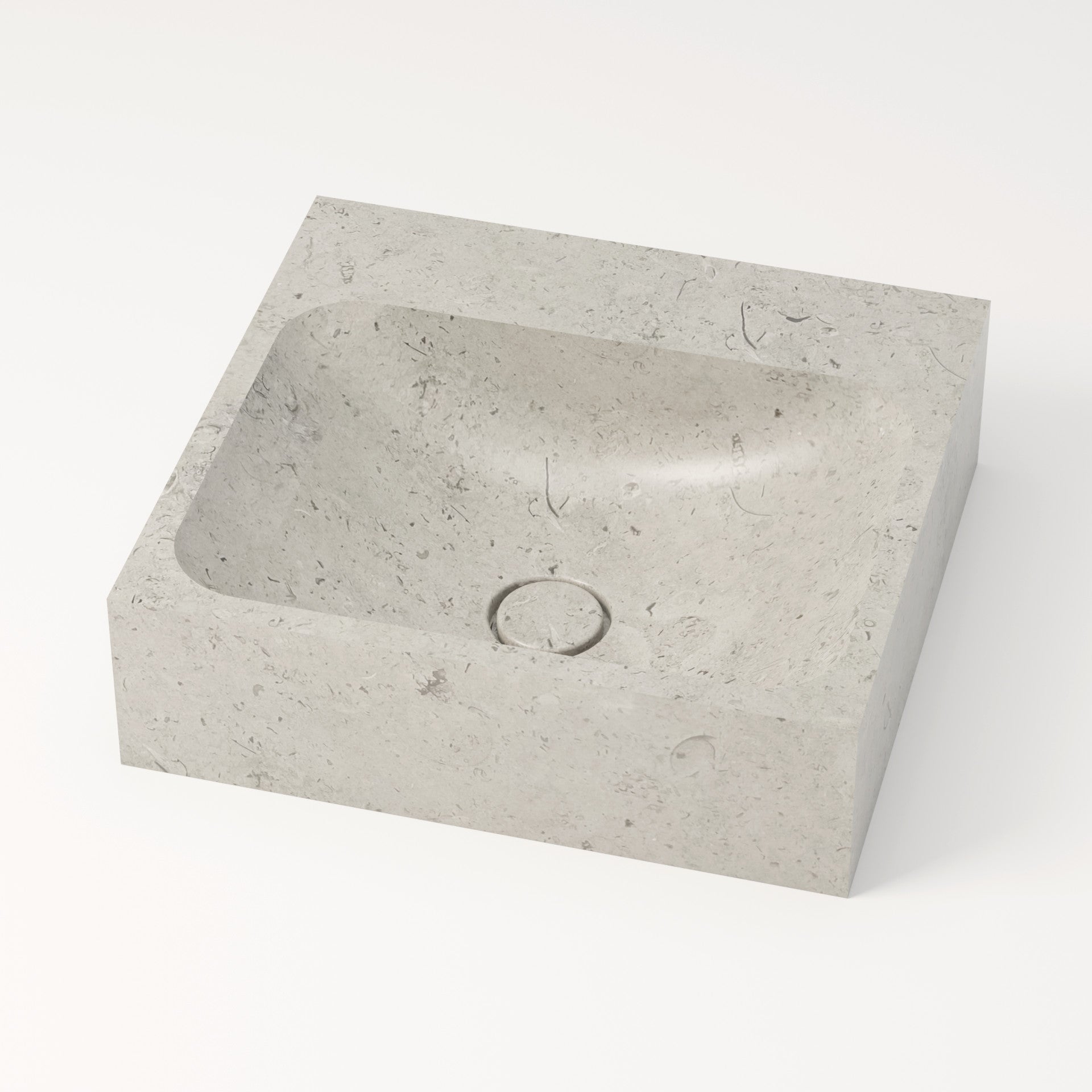 unique-habitat-serre-pon-on-vasque-44-cm-gris-sans-percement image 2