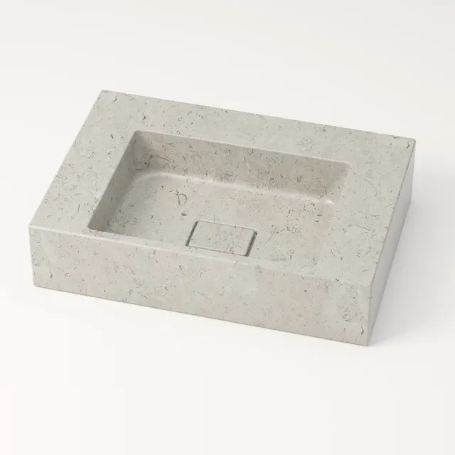 unique-habitat-l-man-vasque-rectangulaire-60-cm-gris-nuage image 1