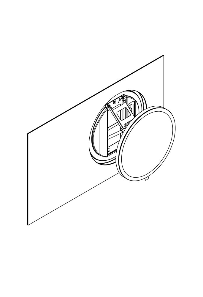 miior-loft-dot-plus-12070-miroir-led-mural-noir image 3
