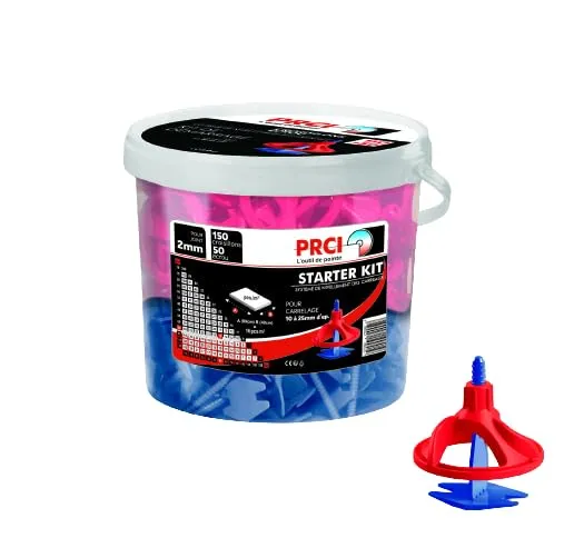 prci-kit-150-croisillons-2mm-50-crous-carrelage-3-15mm image 1