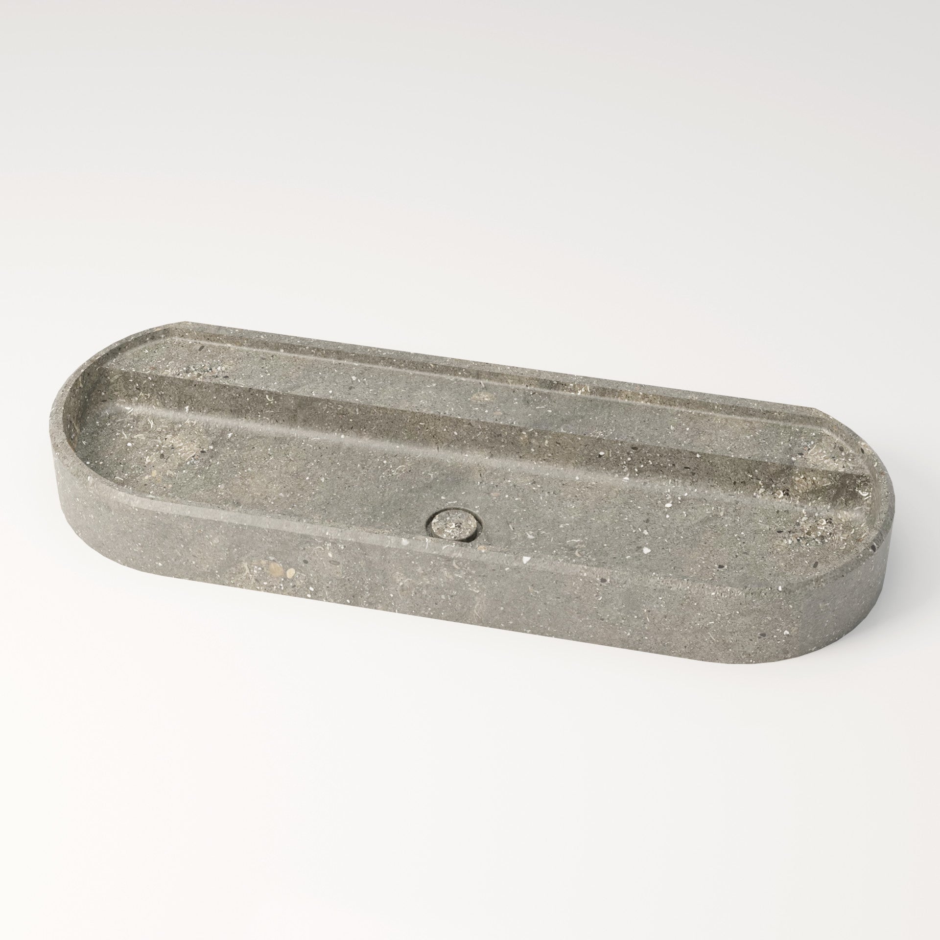 unique-habitat-salagou-vasque-ovale-120-cm-bleu-gris-sans-percement image 1