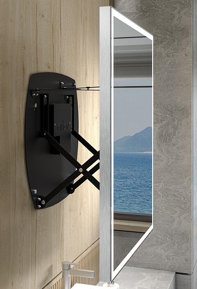 miior-trend-you-6080-miroir-led-mural-noir-mat image 5