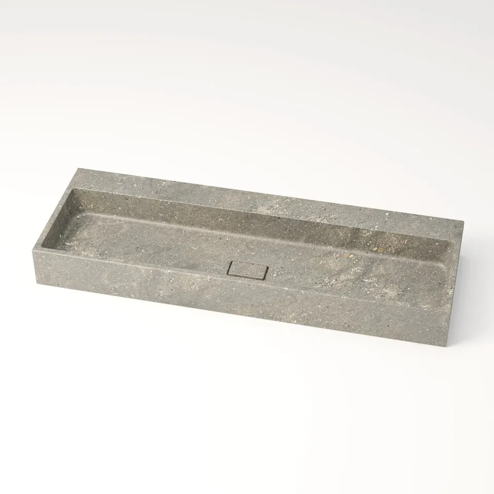 unique-habitat-aumar-vasque-120-cm-marbre-san-vicente-sans-percement image 1