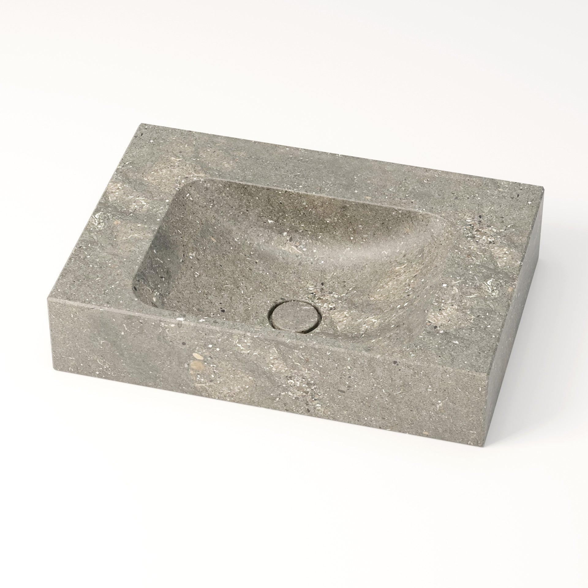 unique-habitat-serre-pon-on-vasque-ovale-marbre-bleu-gris-60-cm image 1