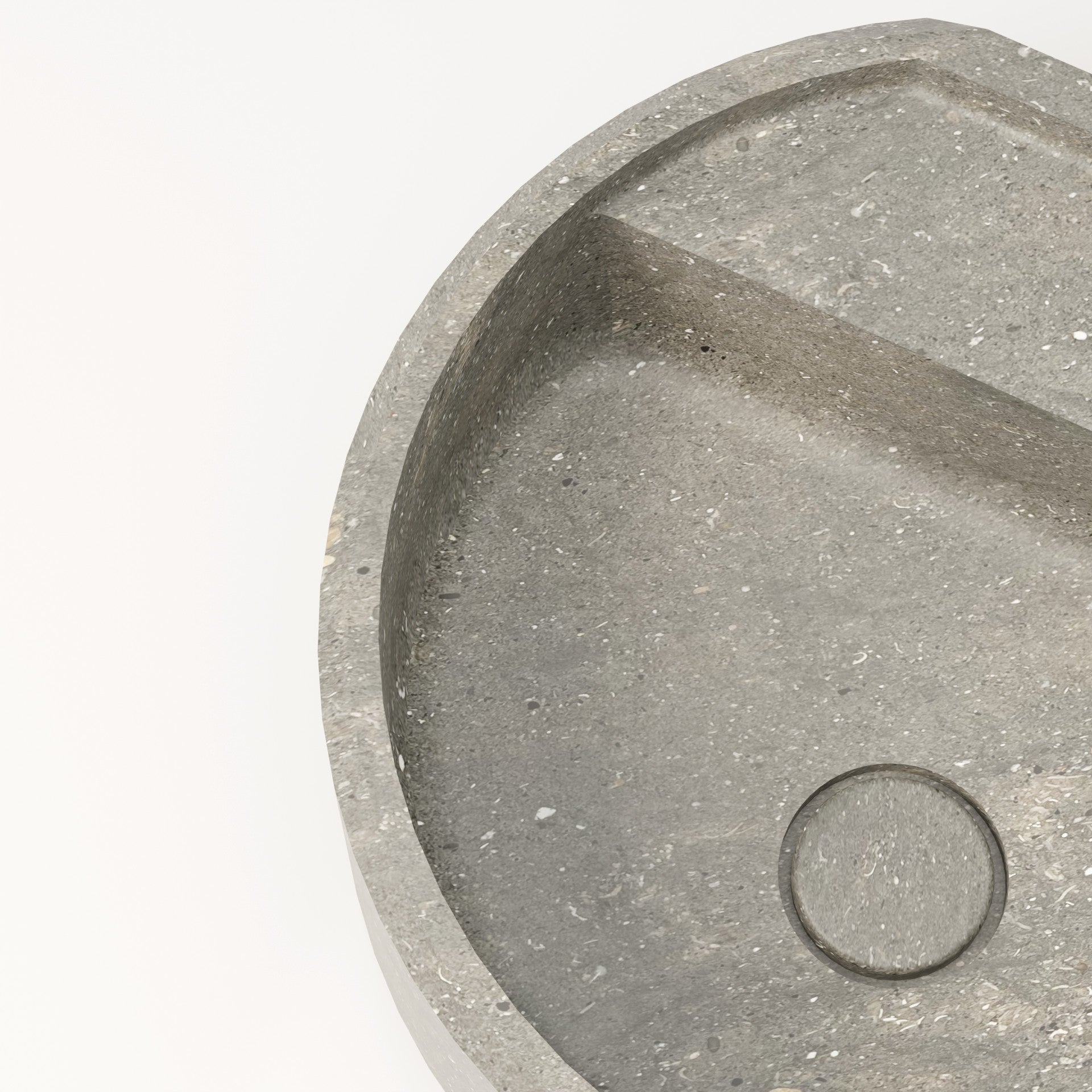 unique-habitat-salagou-vasque-ronde-44-cm-bleu-gris image 3