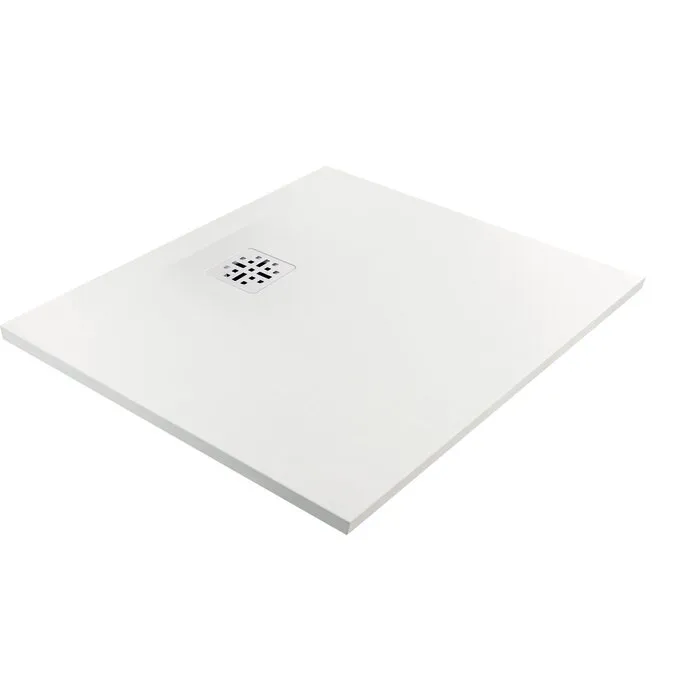 odyssea-zelos-receveur-de-douche-blanc-90x90-extra-plat image 1