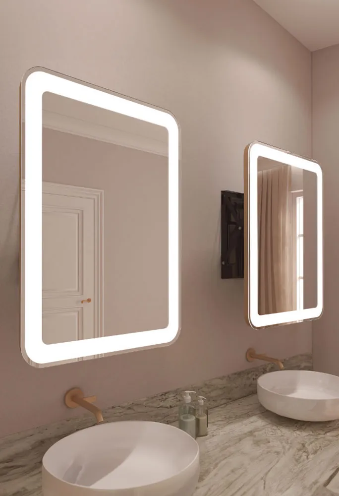 miior-mid-zen-miroir-mural-led-extractible-blanc image 1