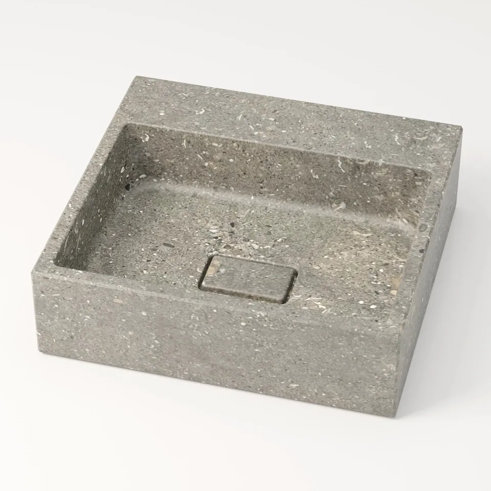 unique-habitat-aumar-vasque-marbre-44-cm-bleu-san-vicente image 1
