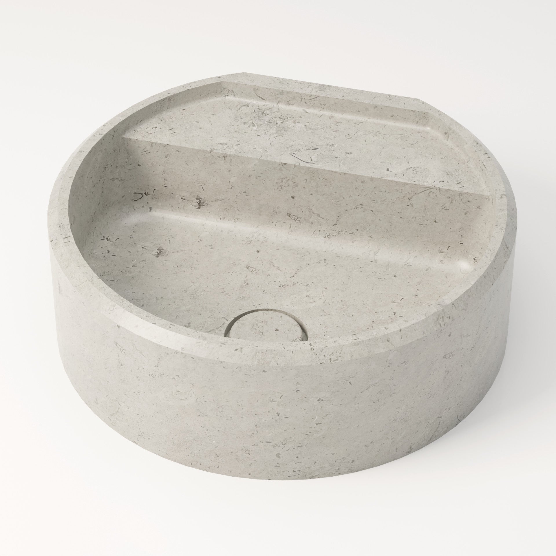 unique-habitat-salagou-vasque-ronde-44-cm-gris-nuage image 2