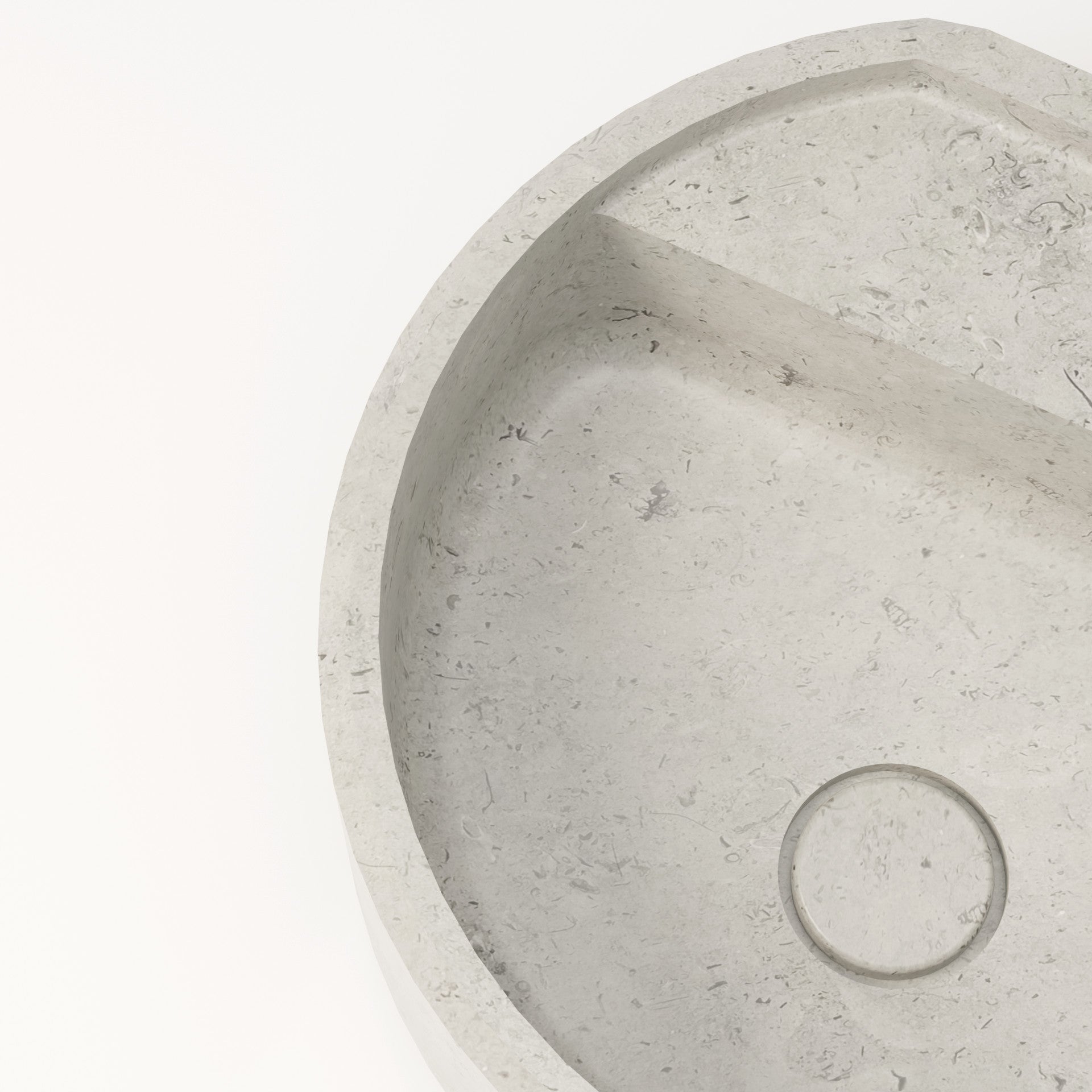 unique-habitat-salagou-vasque-ronde-44-cm-gris-nuage image 3