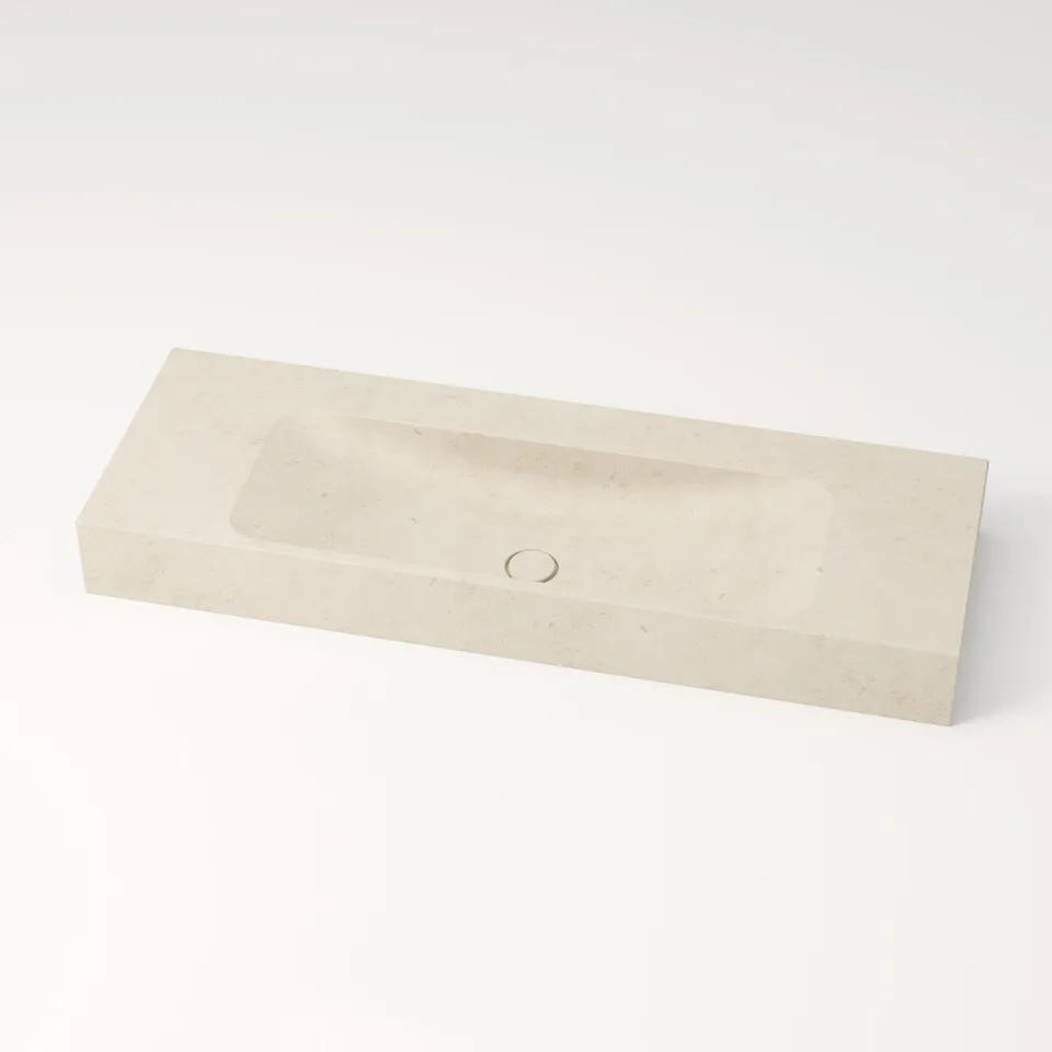 unique-habitat-serre-pon-on-plan-vasque-cr-me-120-cm-sans-percement image 1